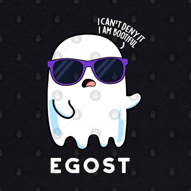 Egost Cute Halloween Ego Ghost Pun by punnybone